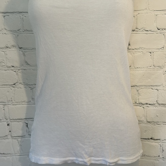 Michael Stars the original tee-white with lace - Picture 3 of 7